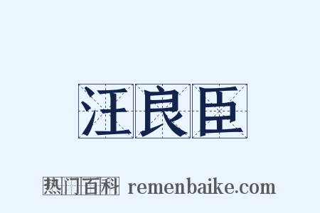 汪良臣是什么意思的图片
